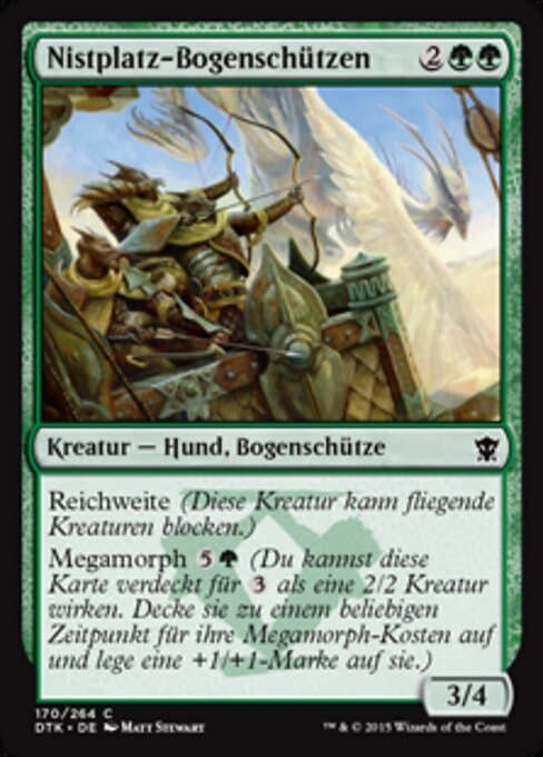 Nistplatz-Bogenschützen