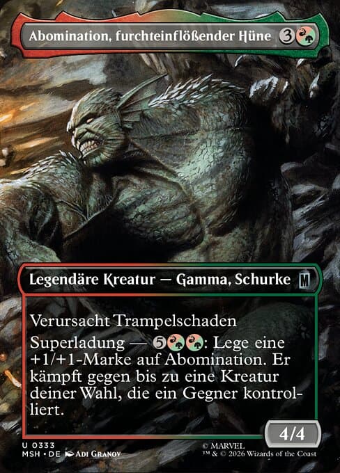 Abomination, furchteinflößender Hüne