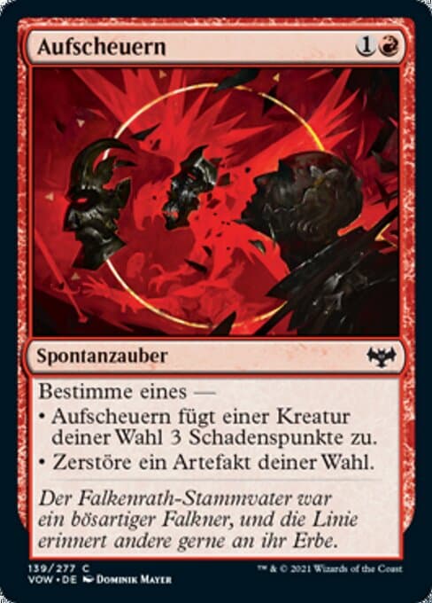 Aufscheuern