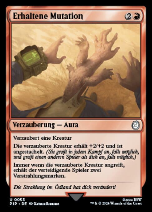 Erhaltene Mutation