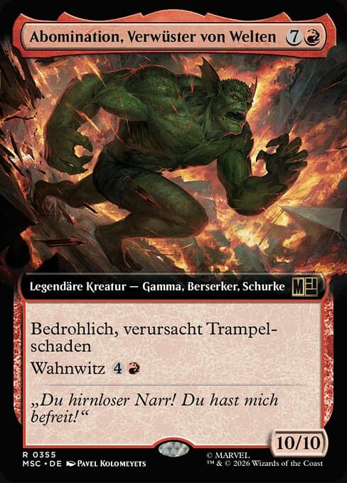 Abomination, Verwüster von Welten