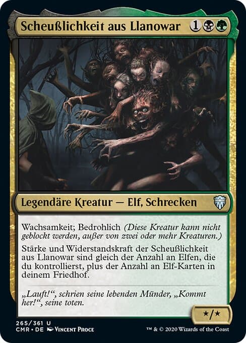 Scheußlichkeit aus Llanowar
