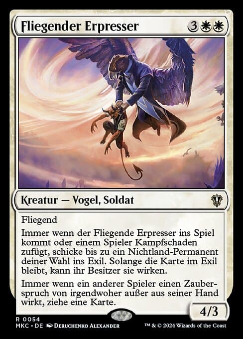 Fliegender Erpresser