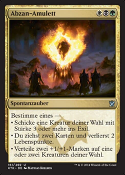 Abzan-Amulett