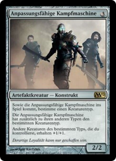 Anpassungsfähige Kampfmaschine