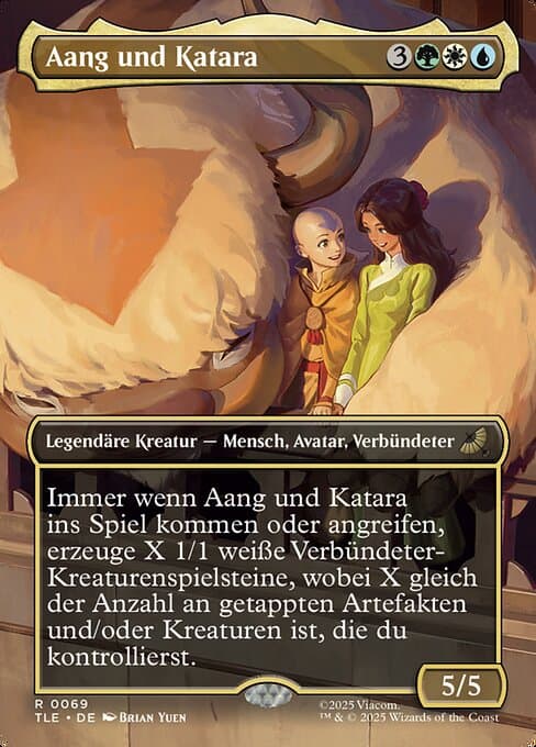 Aang und Katara