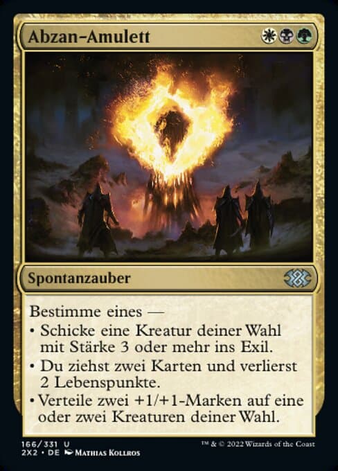 Abzan-Amulett