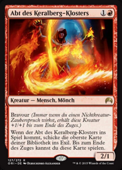 Abt des Keralberg-Klosters