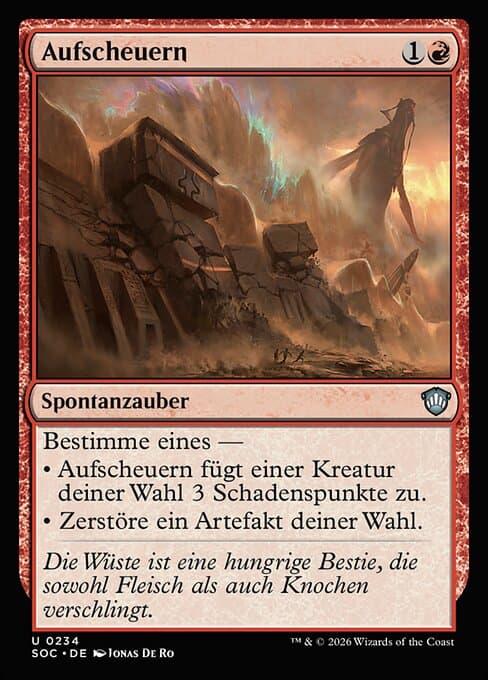Aufscheuern