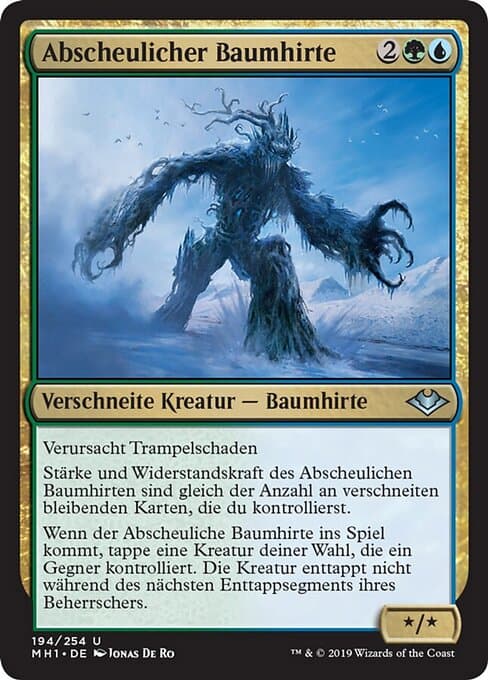 Abscheulicher Baumhirte