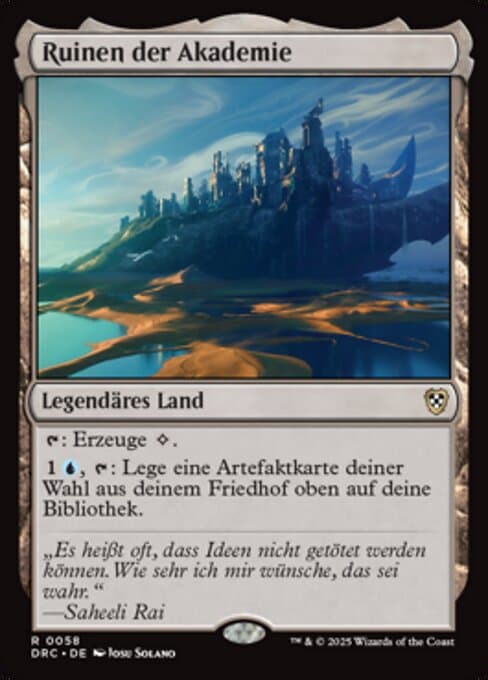 Ruinen der Akademie
