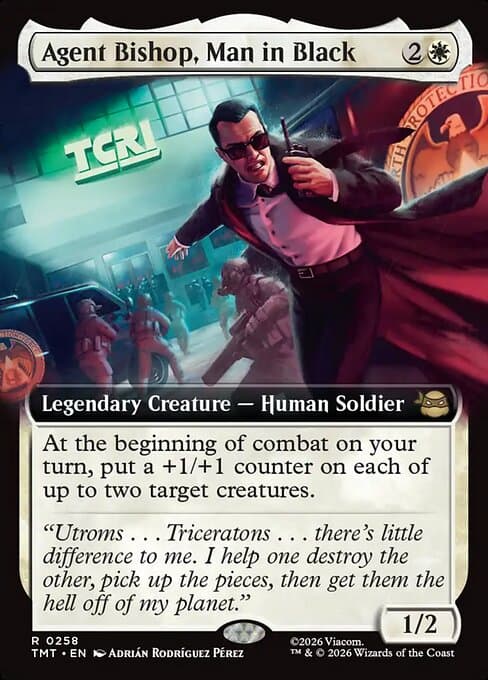 Agent Bishop, Man in Black