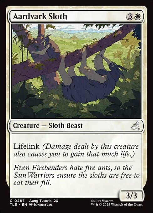 Aardvark Sloth