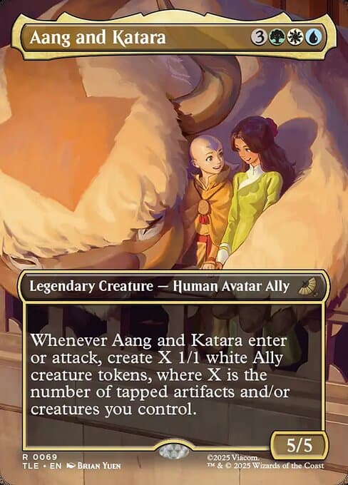 Aang and Katara