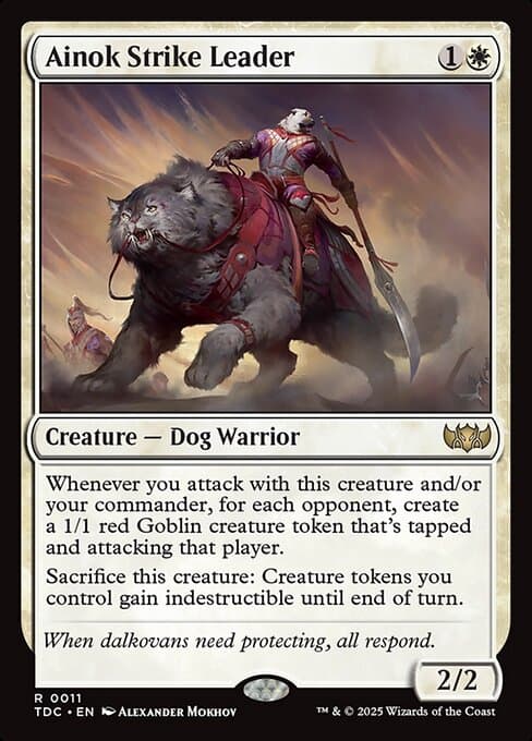 Ainok Strike Leader
