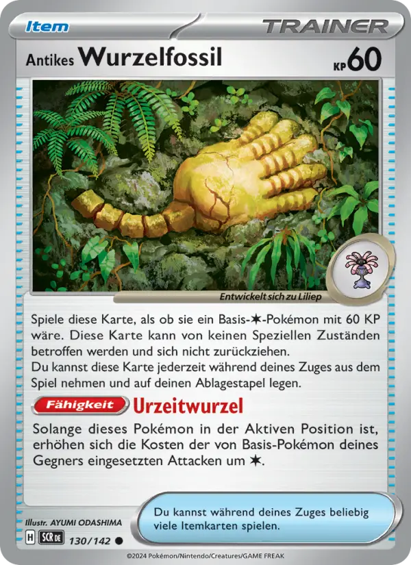 Antikes Wurzelfossil