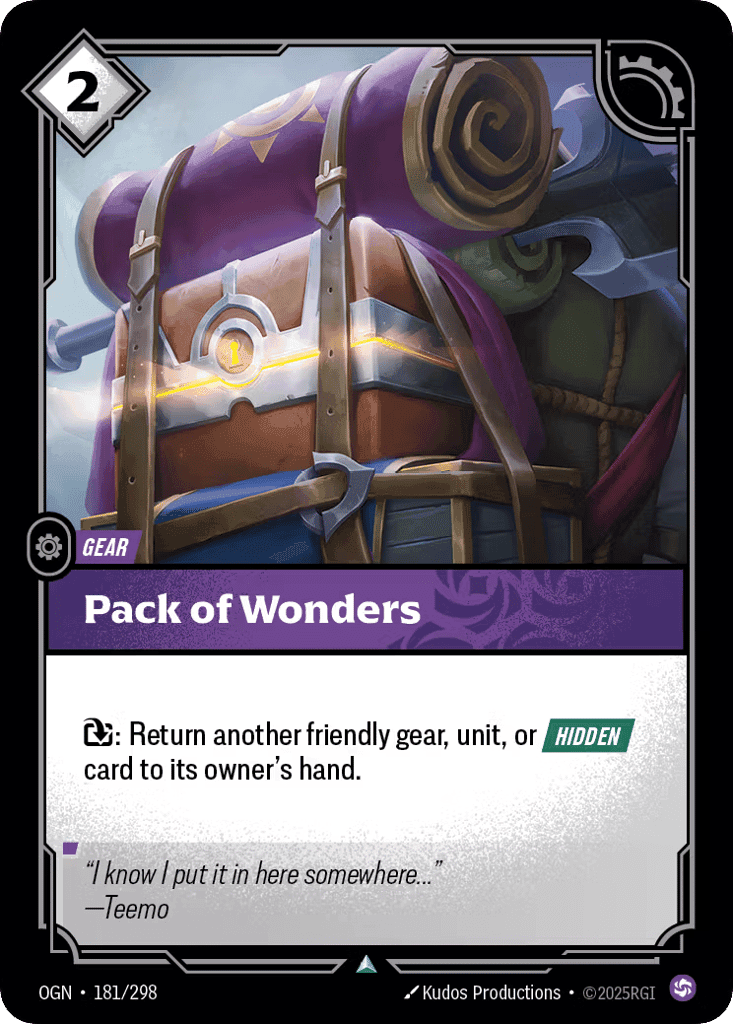 Pack Of Wonders