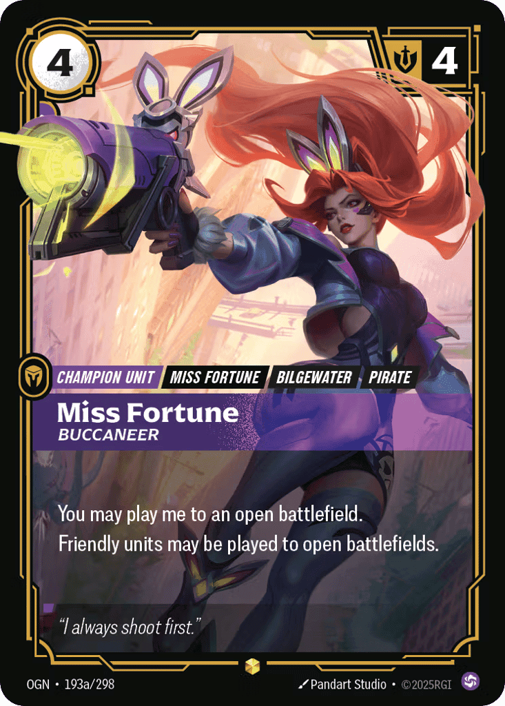 Miss Fortune, Buccaneer