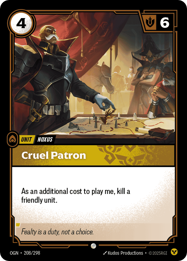 Cruel Patron