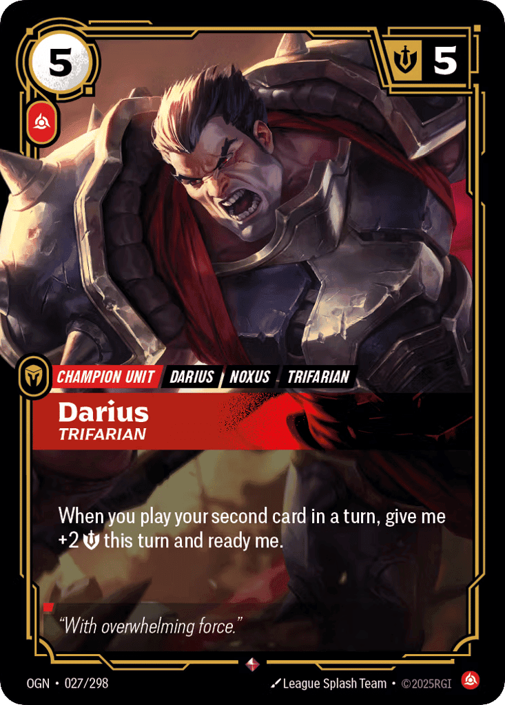 Darius, Trifarian