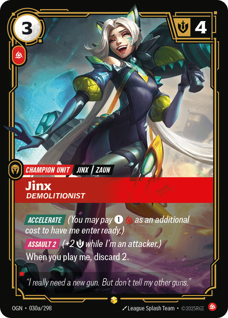 Jinx, Demolitionist