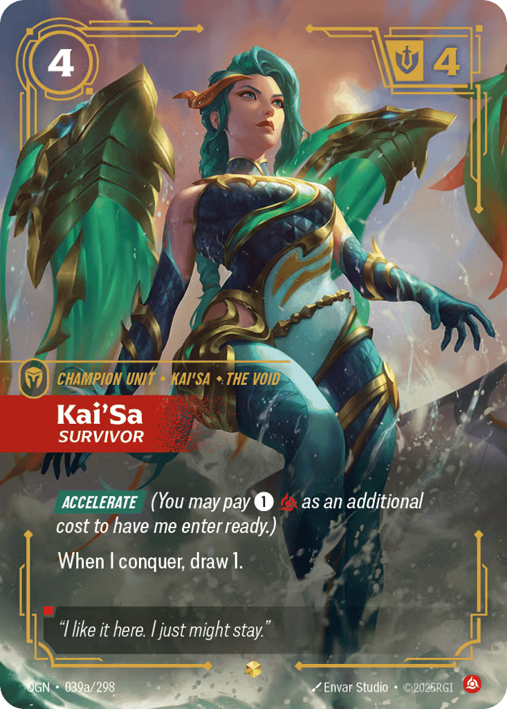 Kai'sa, Survivor