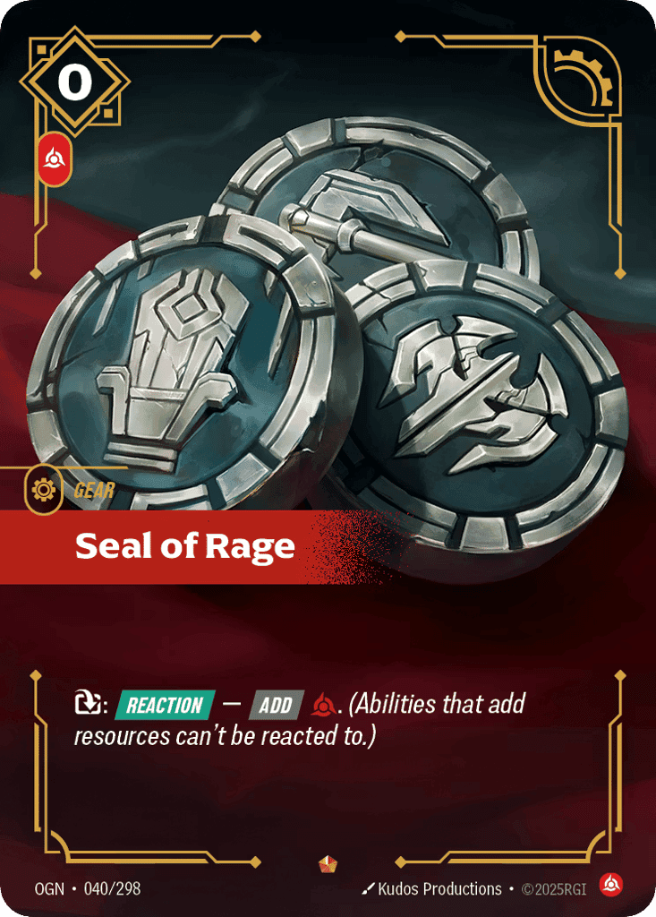 Seal Of Rage