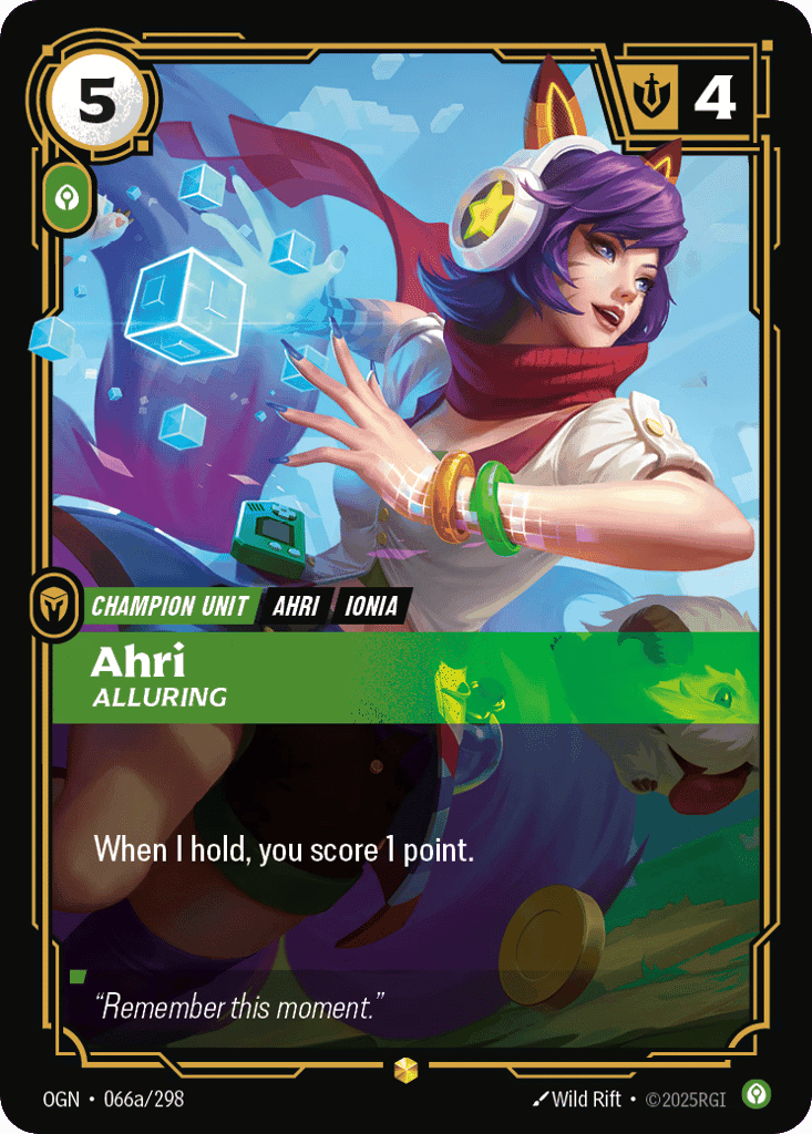 Ahri, Alluring