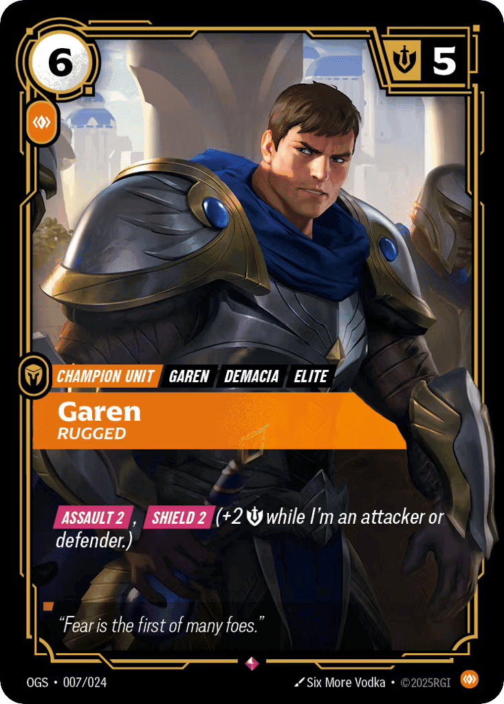 Garen, Rugged