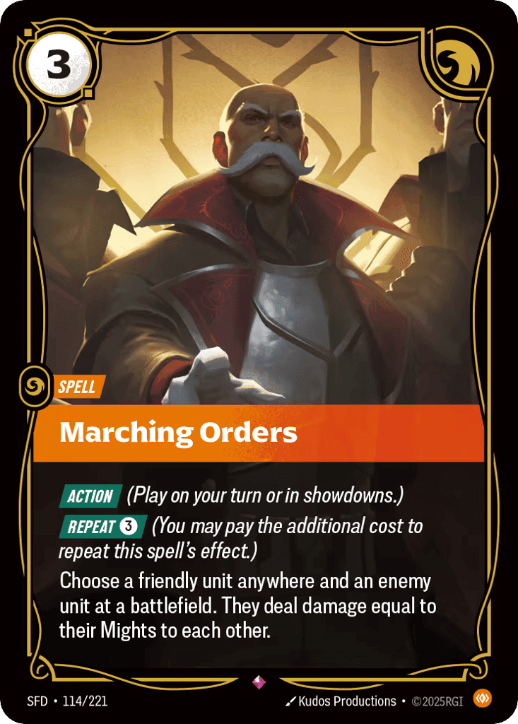 Marching Orders