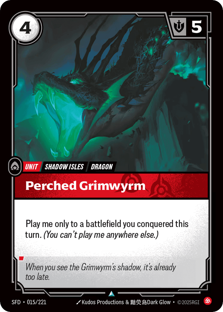 Perched Grimwyrm