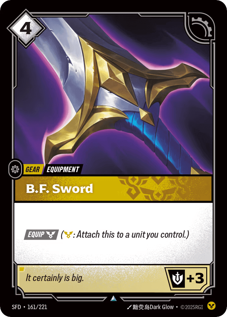 B.f. Sword