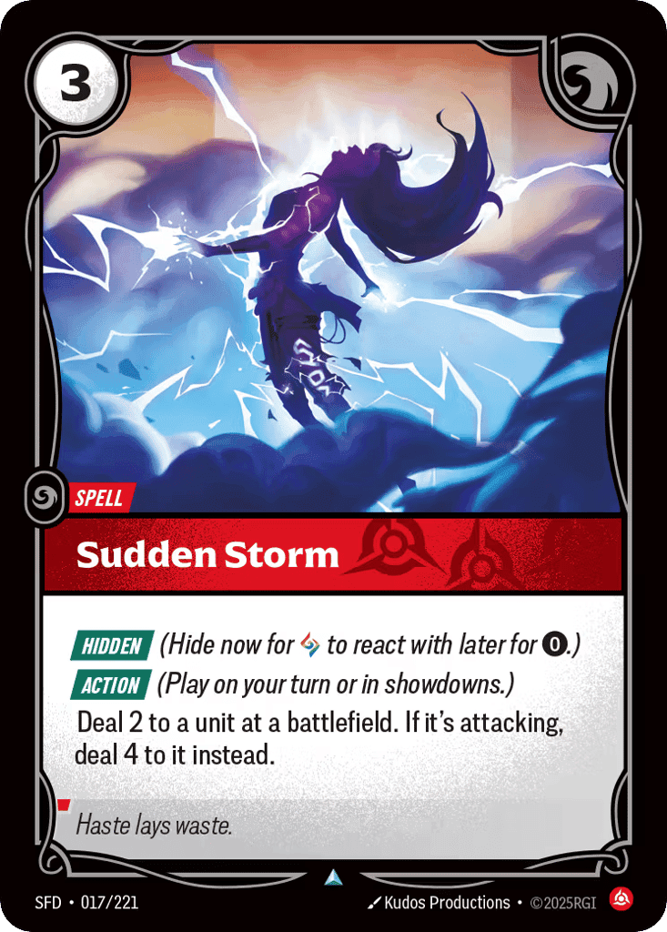 Sudden Storm