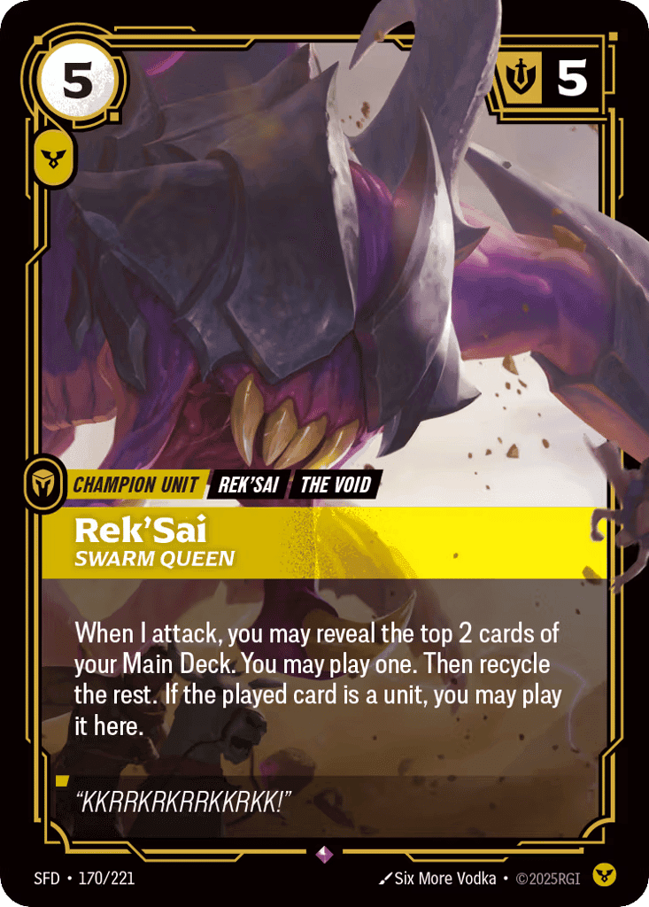 Rek'sai, Swarm Queen