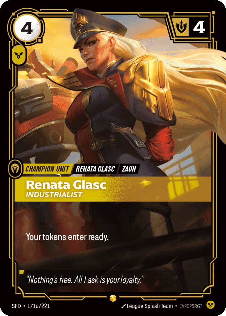 Renata Glasc, Industrialist