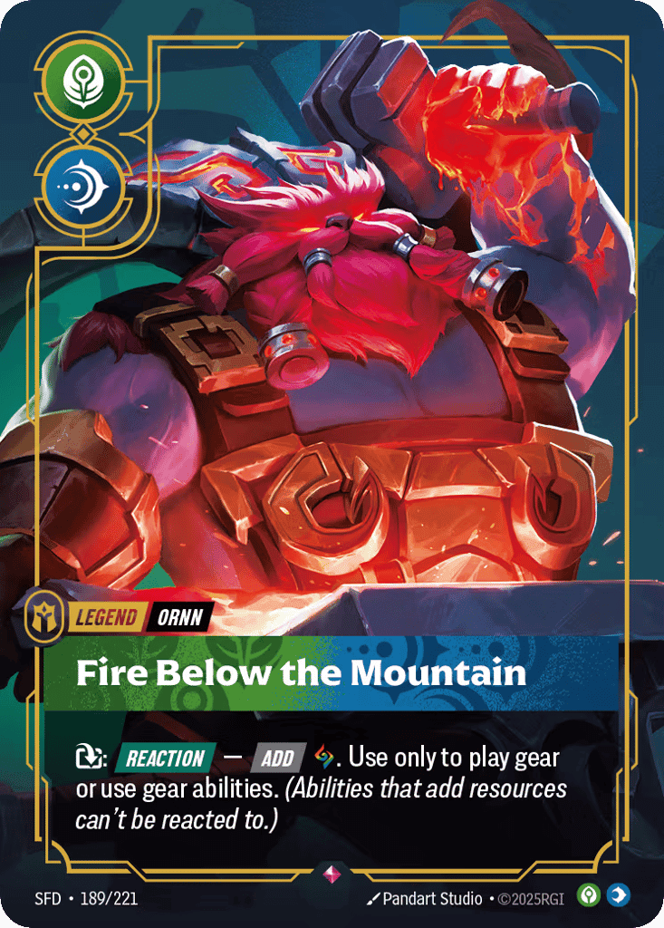 Fire Below The Mountain