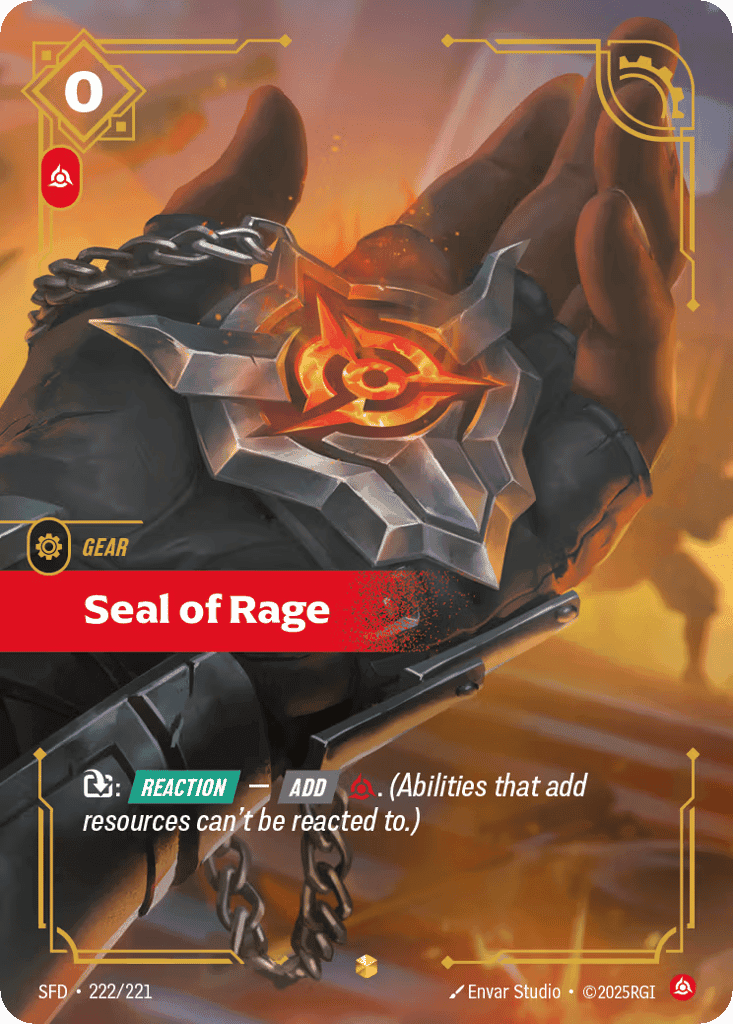 Seal Of Rage