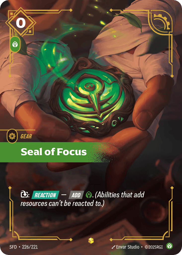 Seal Of Focus