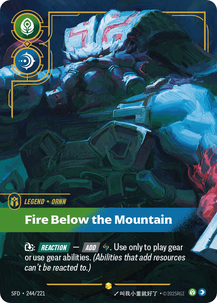 Fire Below The Mountain