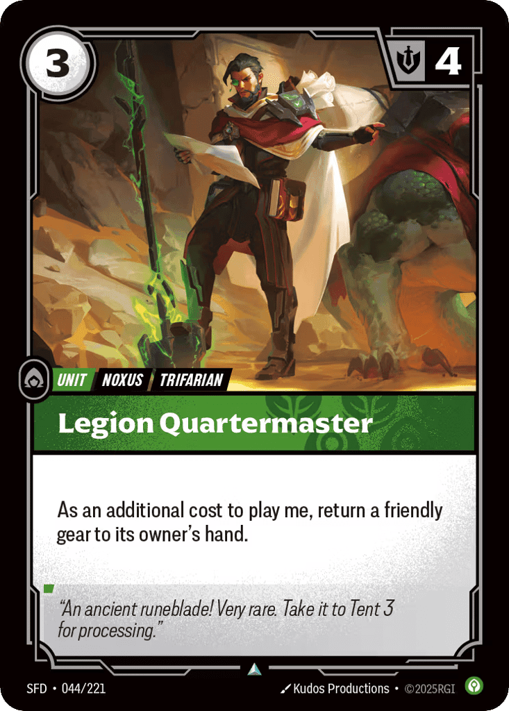 Legion Quartermaster