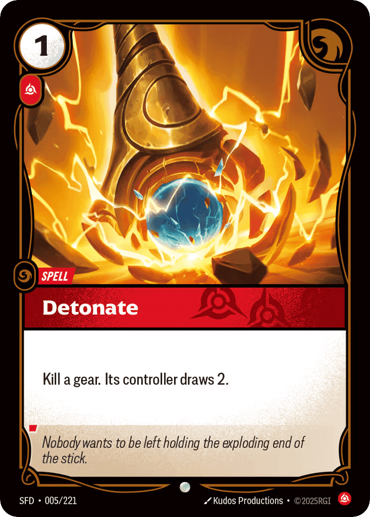 Detonate