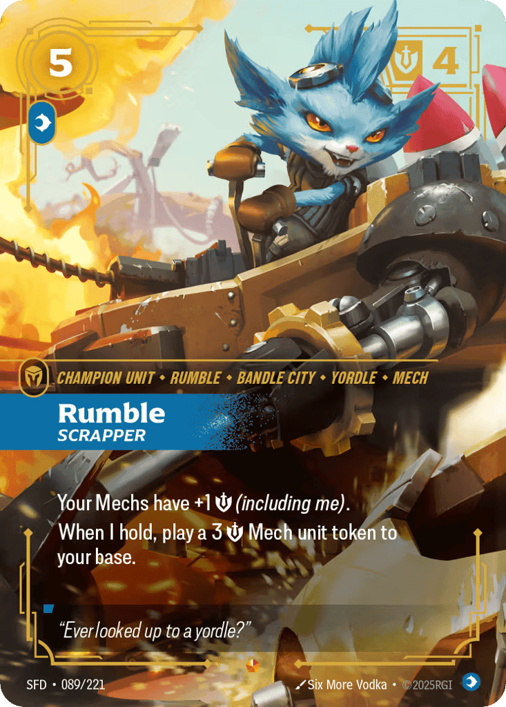Rumble, Scrapper