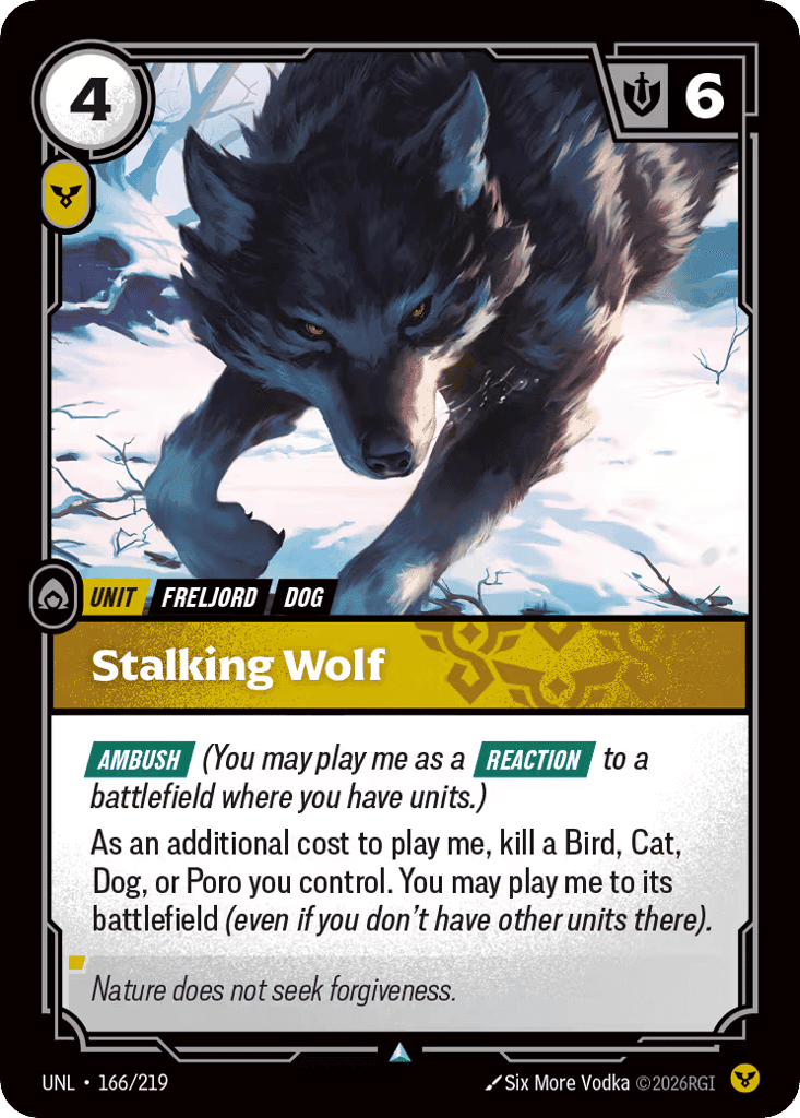 Stalking Wolf
