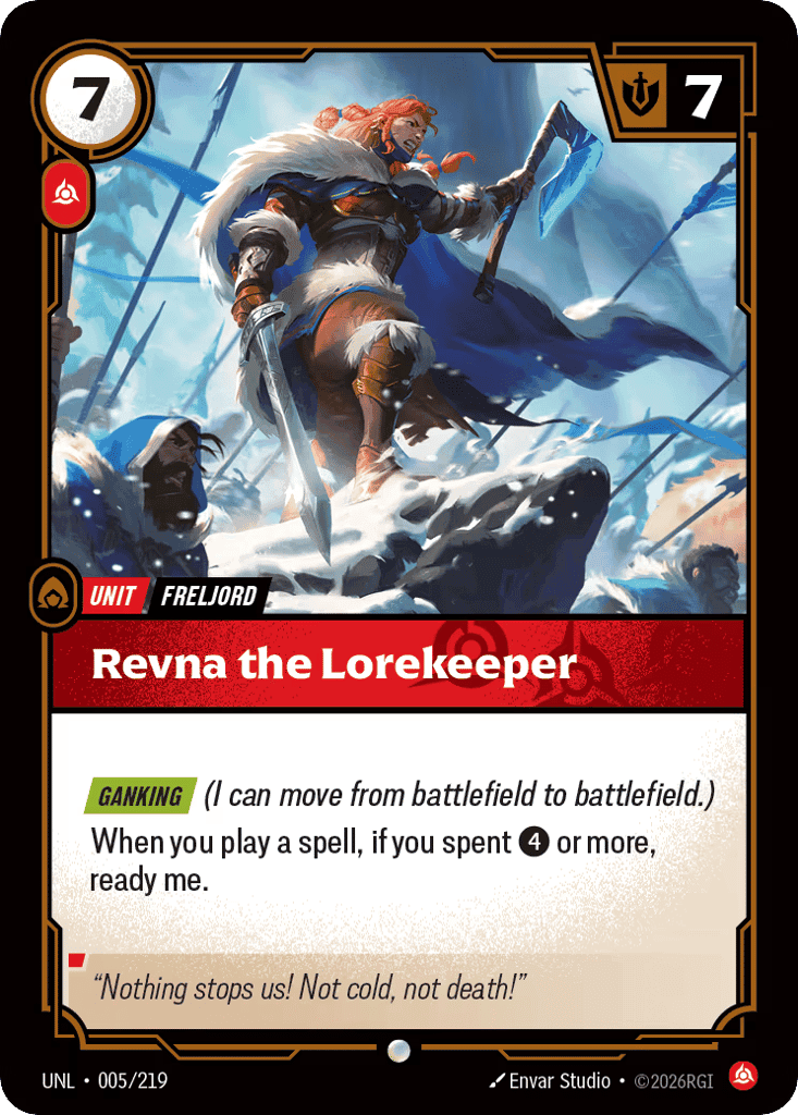 Revna The Lorekeeper