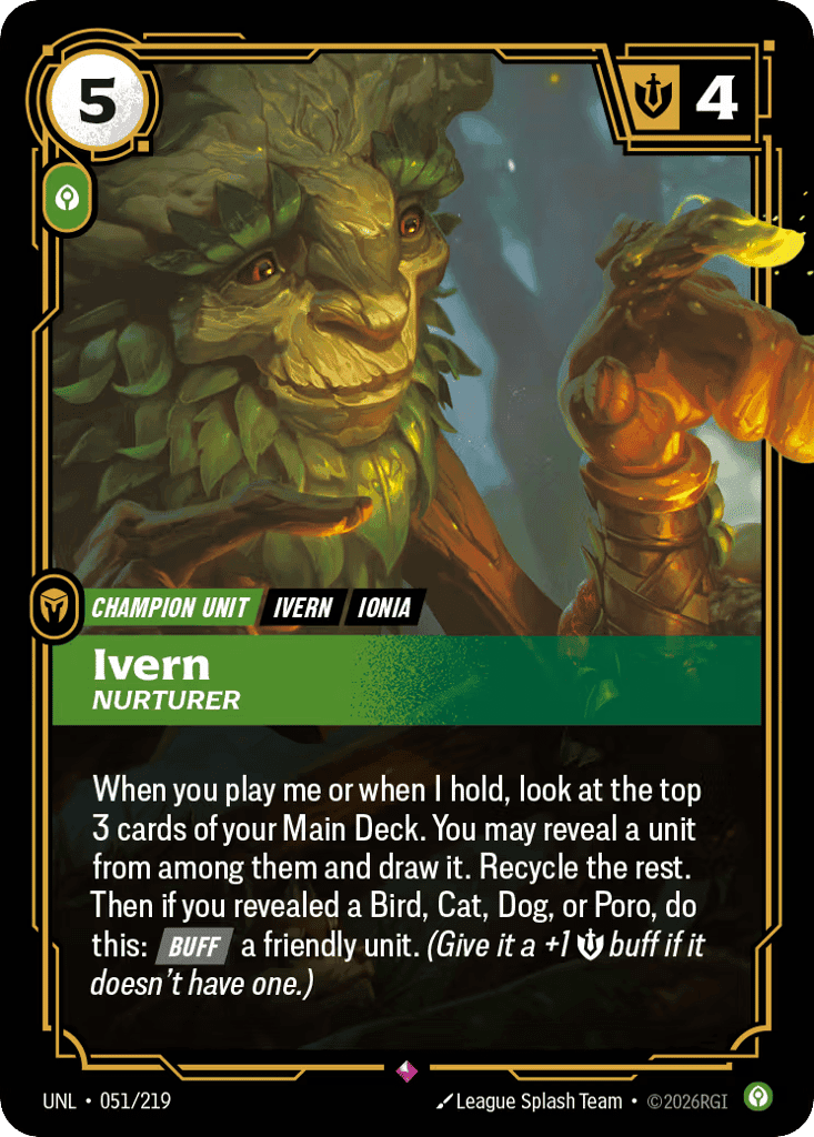 Ivern, Nurturer
