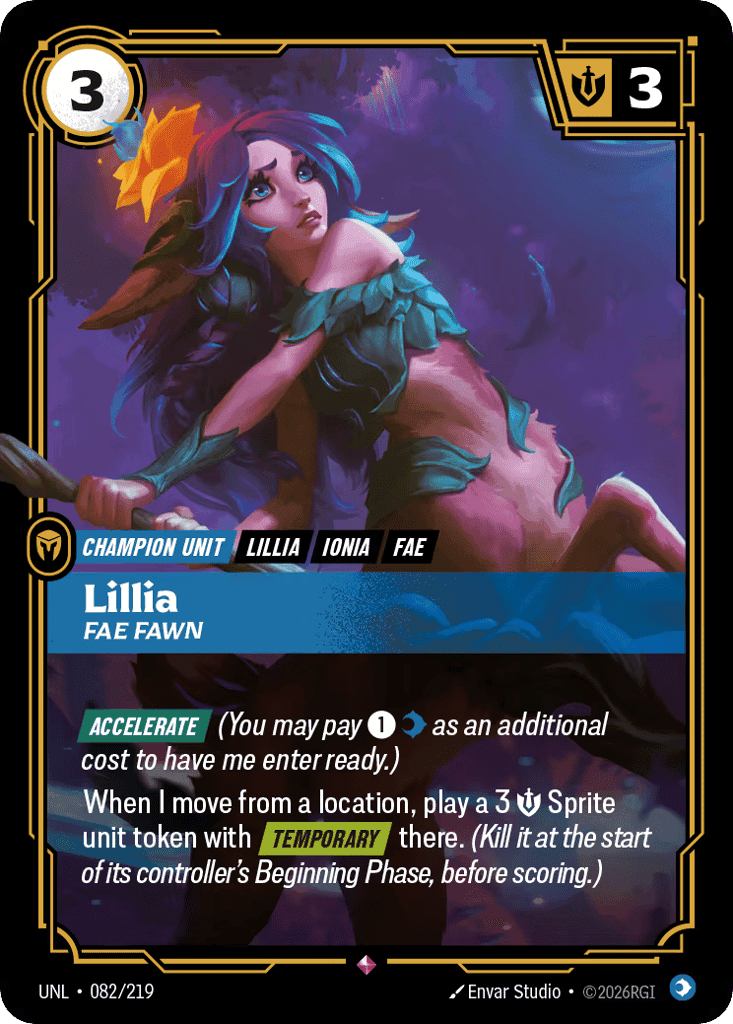 Lillia, Fae Fawn
