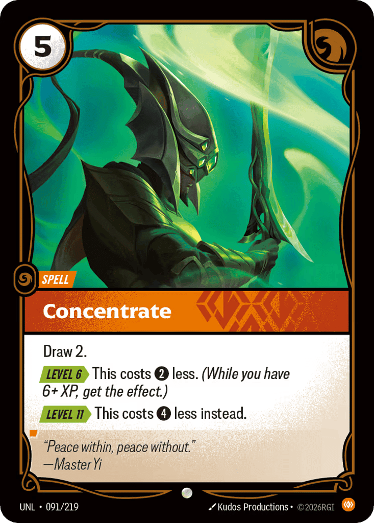 Concentrate