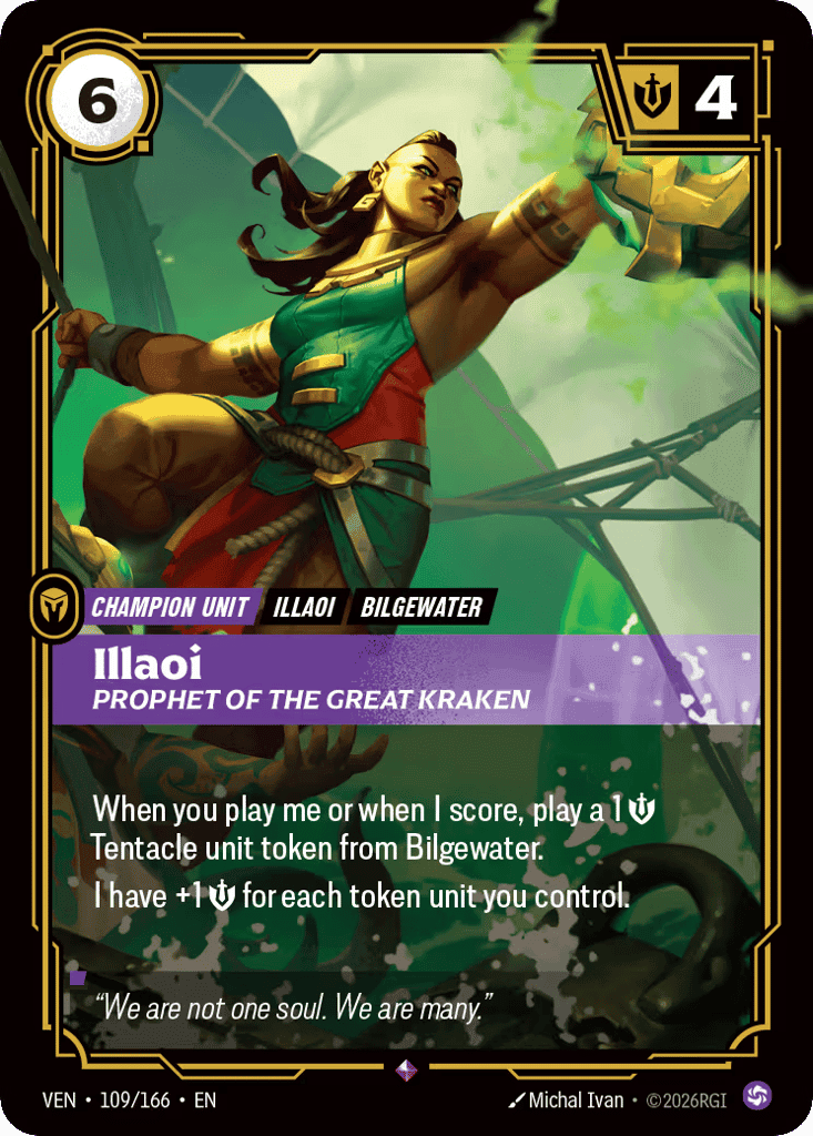 Illaoi, Prophet Of The Great Kraken