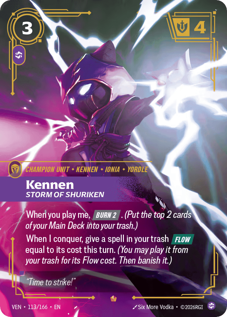 Kennen, Storm Of Shuriken