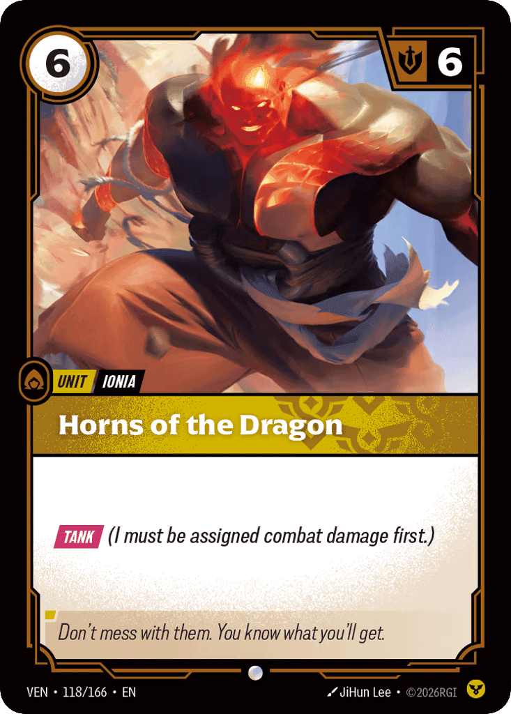 Horns Of The Dragon